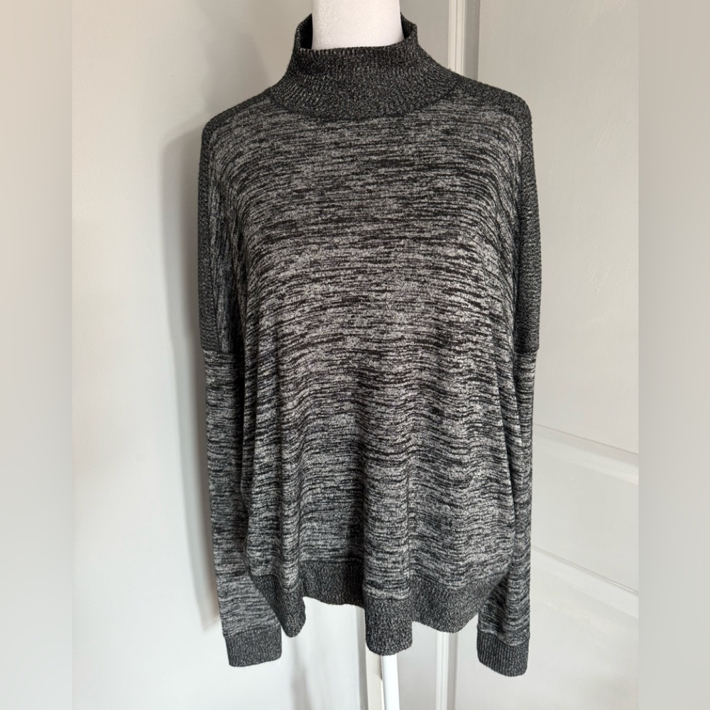 Rag & Bone Avryl marled mock turtleneck